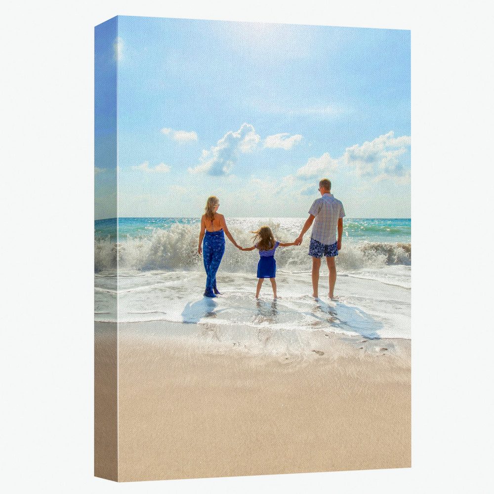 Gallery wrapped canvas photo print.